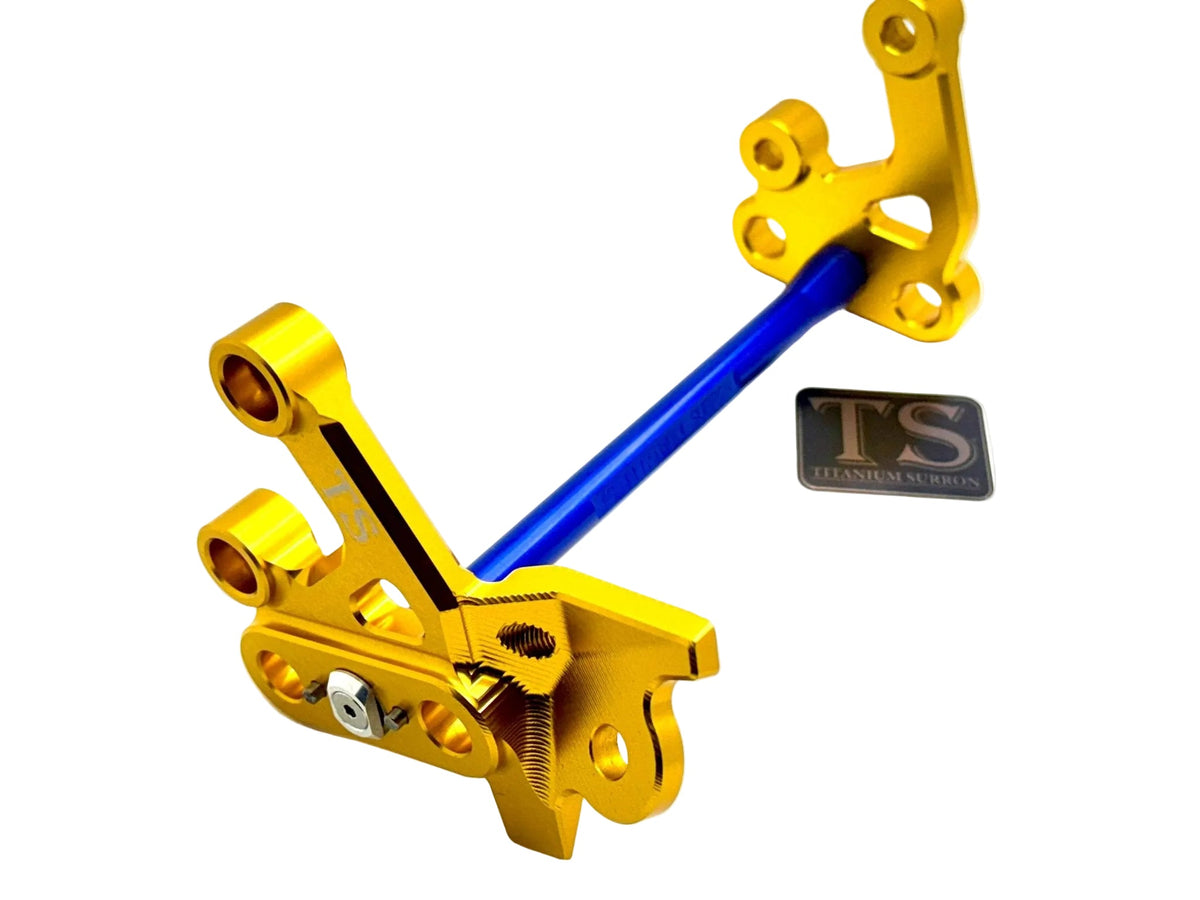 Custom CNC Aluminum Footpeg Bracket Assembly E-Ride Pro SS and S