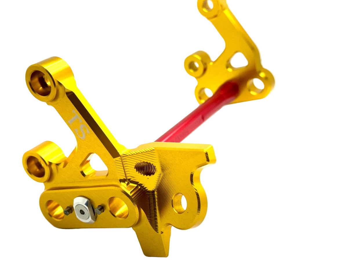 Custom CNC Aluminum Footpeg Bracket Assembly E-Ride Pro SS and S