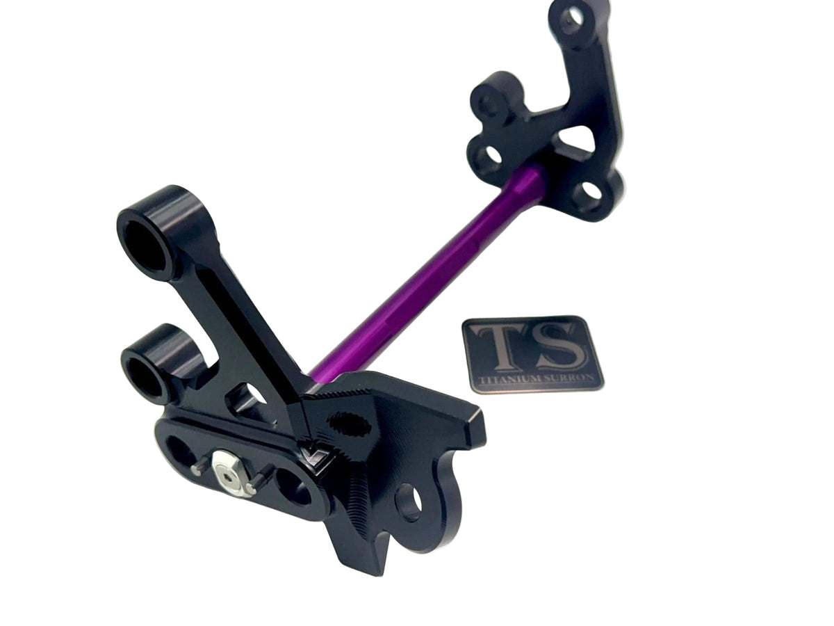 Custom CNC Aluminum Footpeg Bracket Assembly E-Ride Pro SS and S