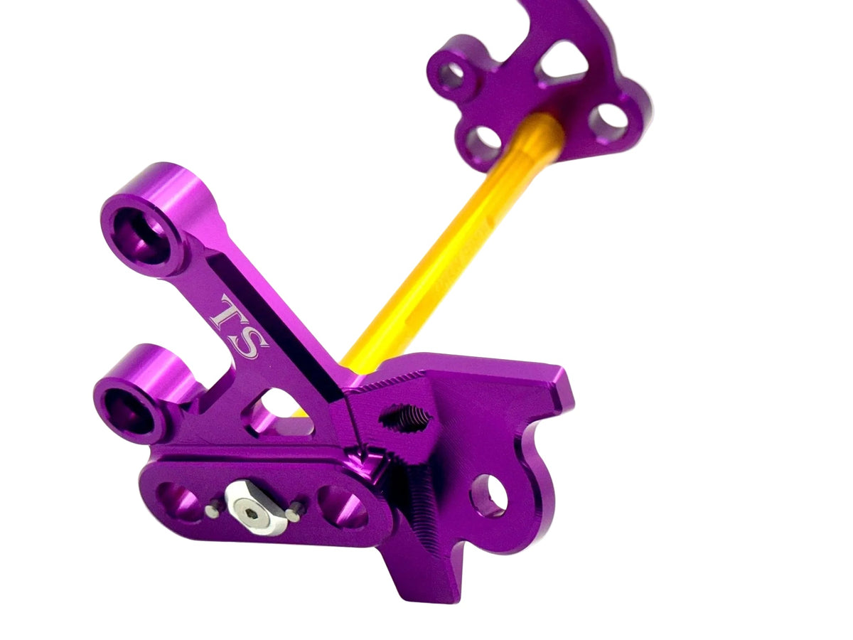 Custom CNC Aluminum Footpeg Bracket Assembly E-Ride Pro SS and S
