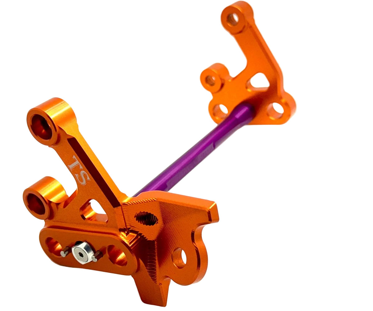 Custom CNC Aluminum Footpeg Bracket Assembly E-Ride Pro SS and S