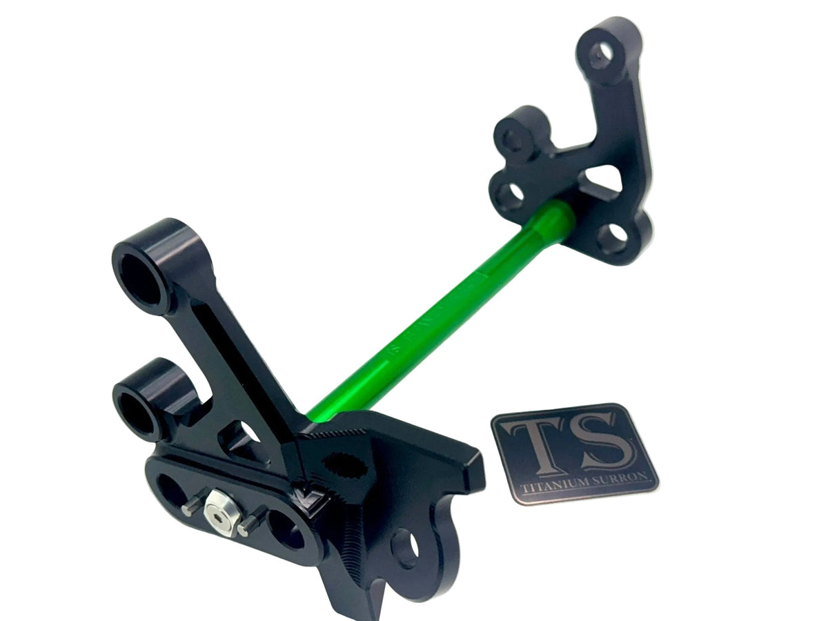 Custom CNC Aluminum Footpeg Bracket Assembly E-Ride Pro SS and S