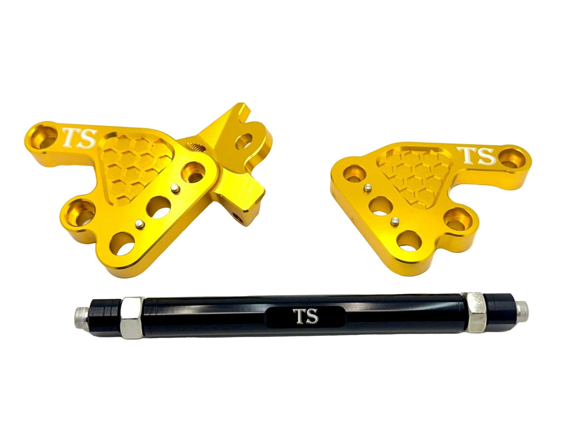 Custom CNC Aluminum Footpeg Bracket Assembly Talaria MX3, MX4, MX5