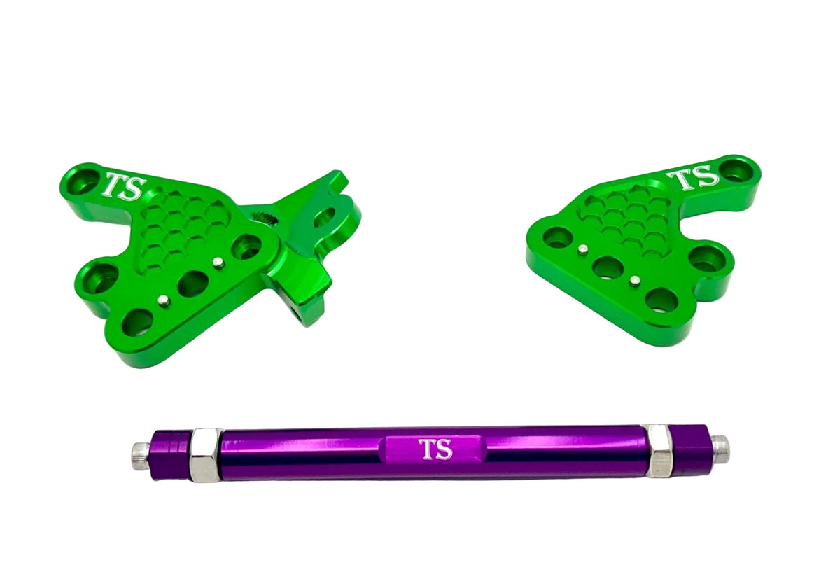 Custom CNC Aluminum Footpeg Bracket Assembly Talaria MX3, MX4, MX5