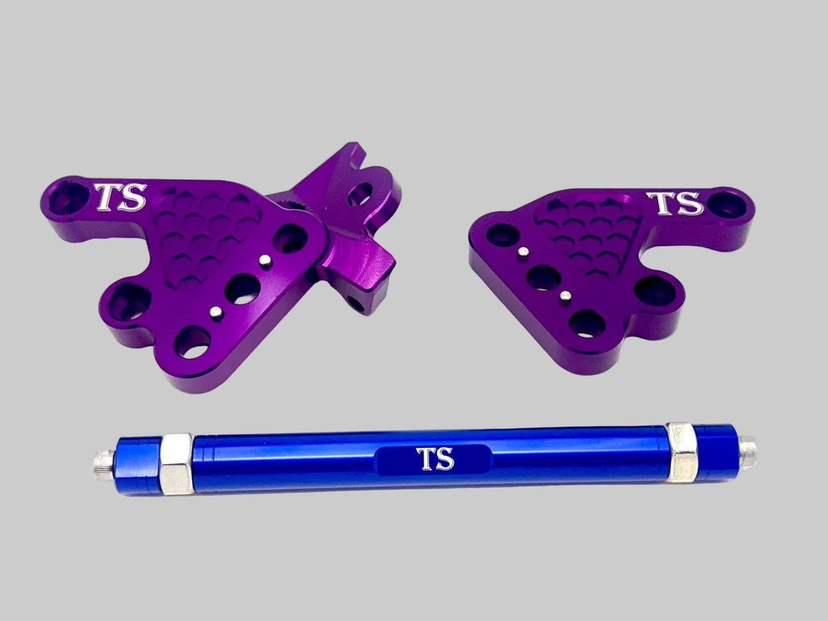 Custom CNC Aluminum Footpeg Bracket Assembly Talaria MX3, MX4, MX5