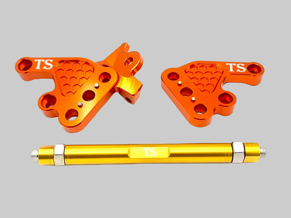 Custom CNC Aluminum Footpeg Bracket Assembly Talaria MX3, MX4, MX5