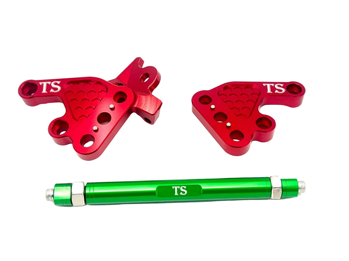 Custom CNC Aluminum Footpeg Bracket Assembly Talaria MX3, MX4, MX5