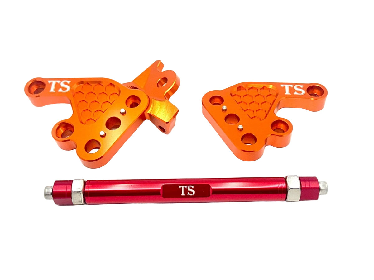 Custom CNC Aluminum Footpeg Bracket Assembly Talaria MX3, MX4, MX5