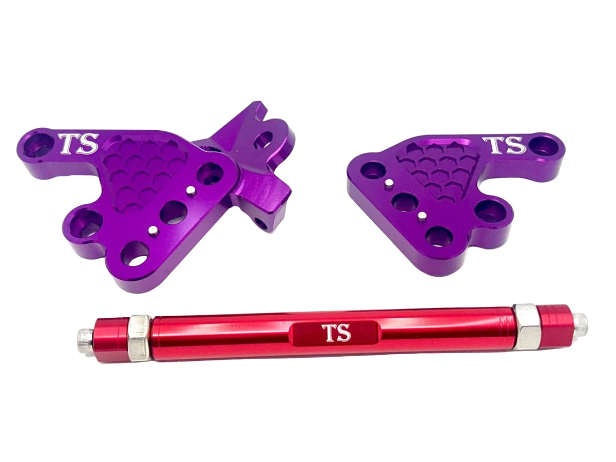 Custom CNC Aluminum Footpeg Bracket Assembly Talaria MX3, MX4, MX5