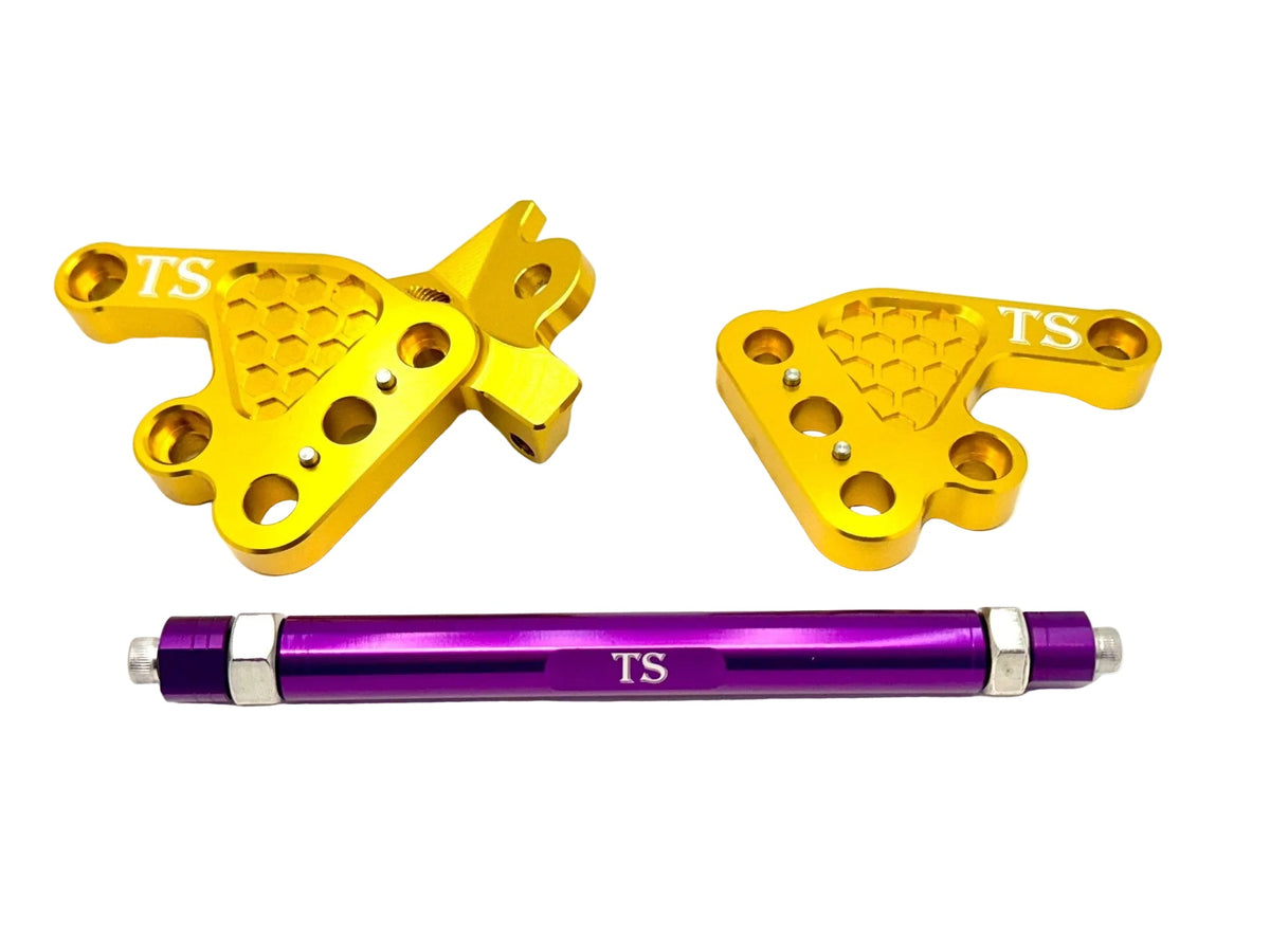 Custom CNC Aluminum Footpeg Bracket Assembly Talaria MX3, MX4, MX5