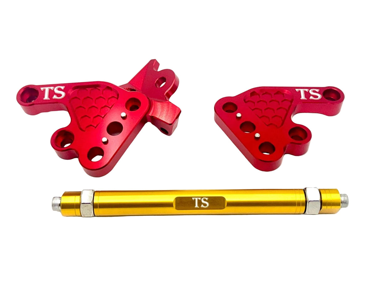 Custom CNC Aluminum Footpeg Bracket Assembly Talaria MX3, MX4, MX5
