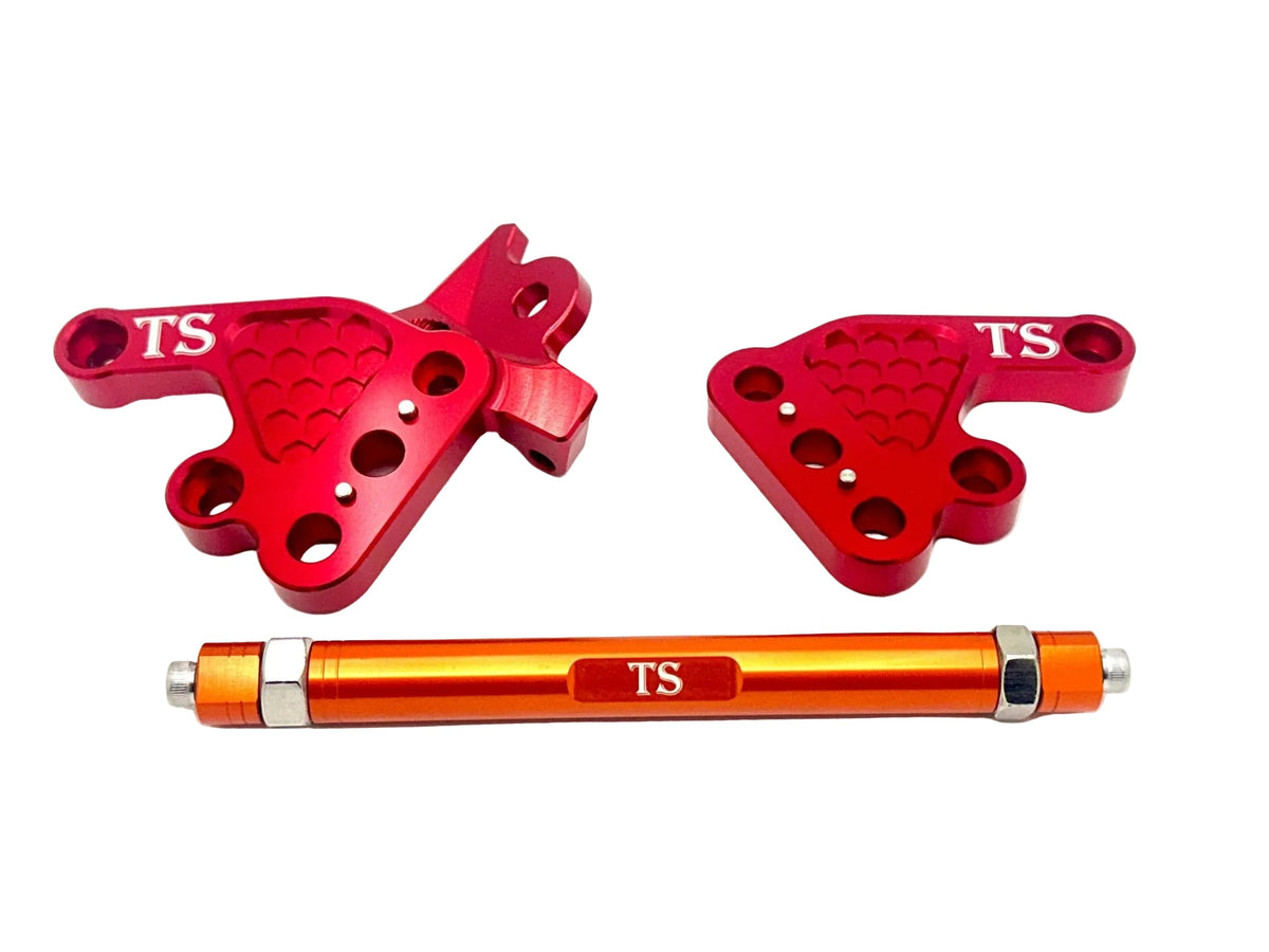 Custom CNC Aluminum Footpeg Bracket Assembly Talaria MX3, MX4, MX5