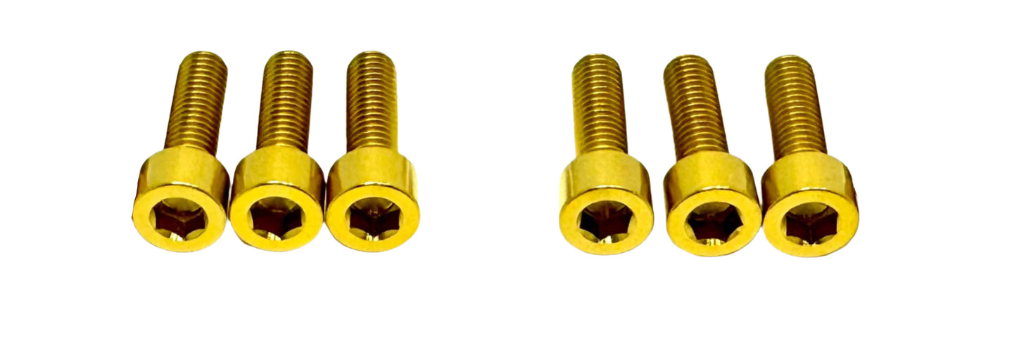 Titanium Stem Bolt Kit | Surron LBX & Segway X160/X260 (6 pieces)