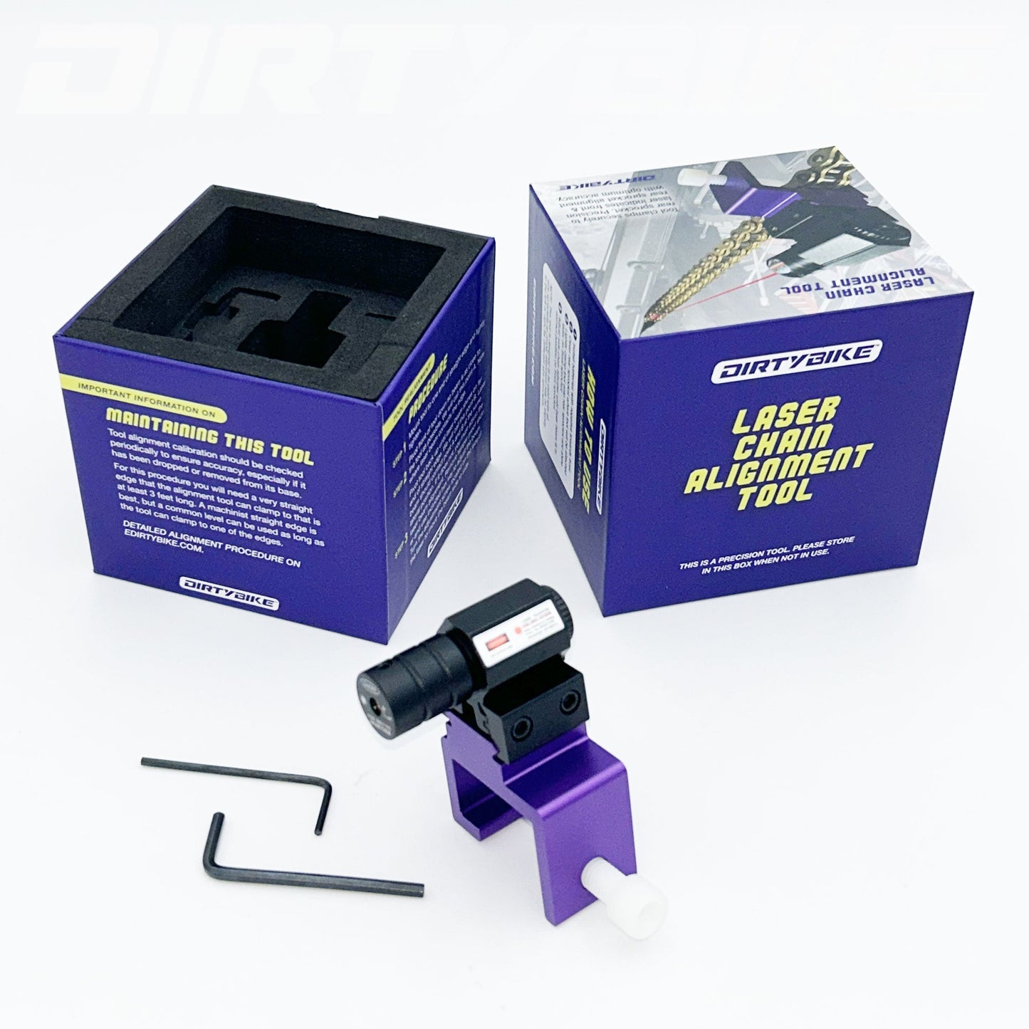 Laser Chain Alignment Tool | For any bike by DirtyBike