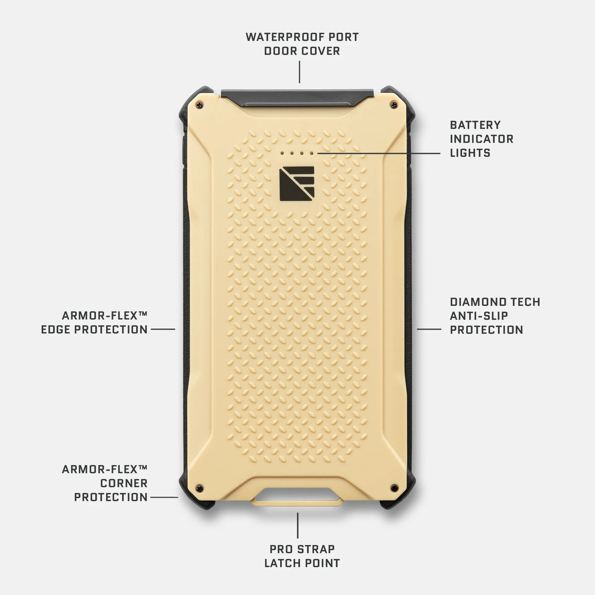 Dark Energy Poseidon Pro Power Bank | Rugged Waterproof Portable Power