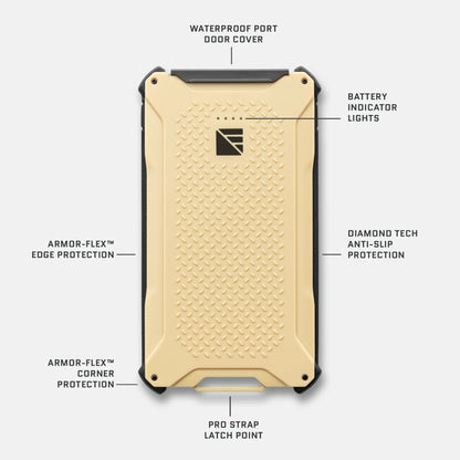 Dark Energy Poseidon Pro Power Bank | Rugged Waterproof Portable Power