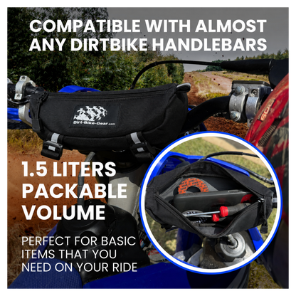 Handlebar Bag | Dirt Bike Storage | By  Dirt Bike Gear