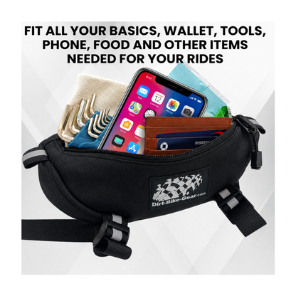 Handlebar Bag | Dirt Bike Storage | By  Dirt Bike Gear