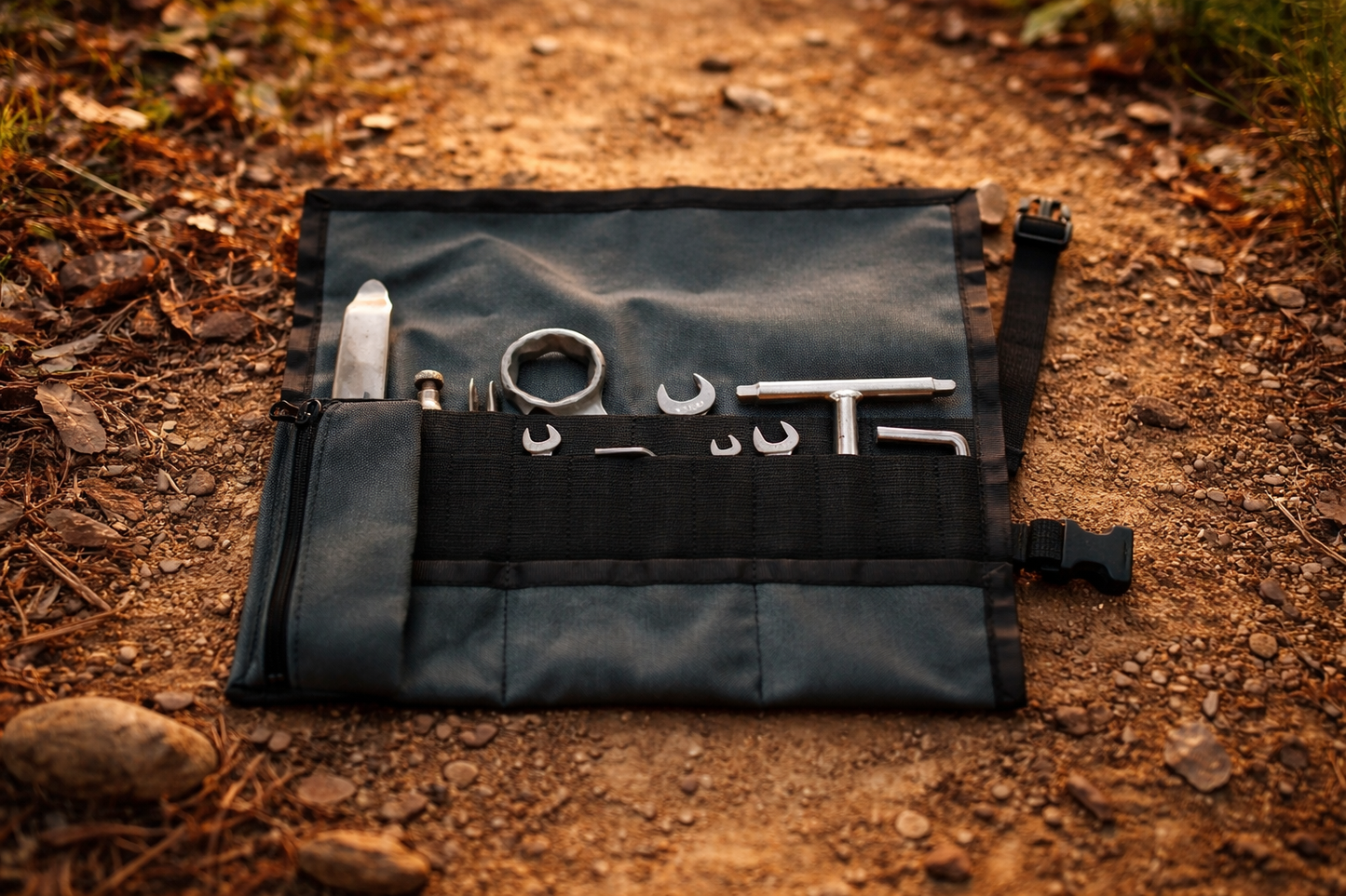Dirt Bike Gear Tool Wrap Organizer | Electric Dirt Bikes