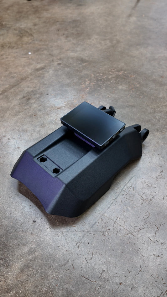 Project 9 E-Ride Pro Battery Cover Display Mount | By Project 9 Designs