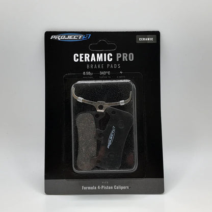 Project 9 Formula 4-Piston Performance Brake Pads | E-Motos and Electric Dirt Bikes
