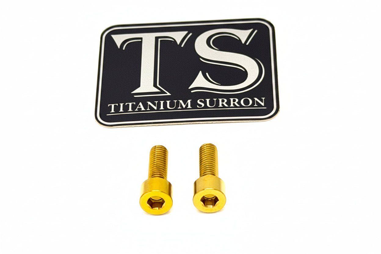 Titanium Surron Throttle Bolts | Light E-Moto Throttle Hardware