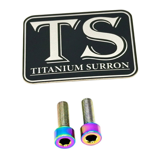 Titanium Surron Throttle Bolts | Light E-Moto Throttle Hardware