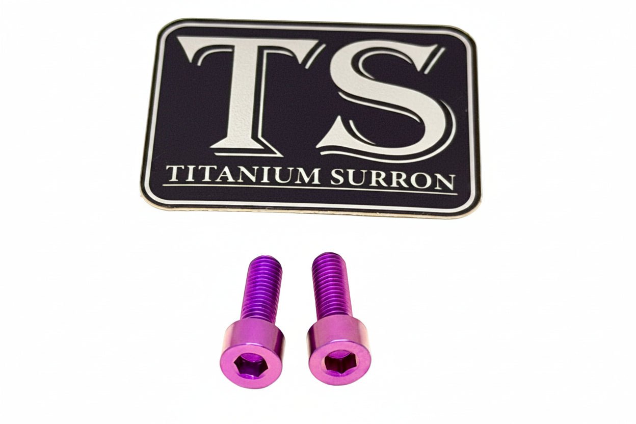 Titanium Surron Throttle Bolts | Light E-Moto Throttle Hardware
