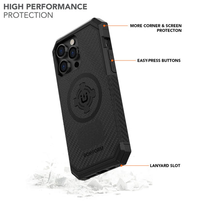 Rugged Case - iPhone 14 models |Regular, Plus, Pro, Max | by ROKFORM
