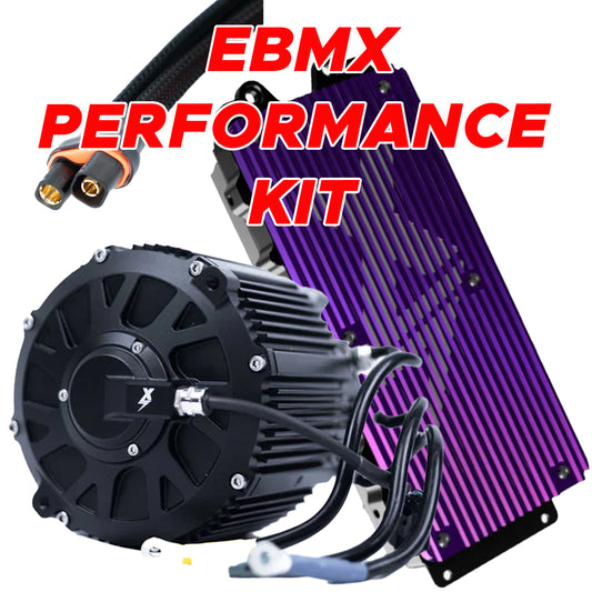 EBMX Core motor, v3 controller Power Upgrade Bundle for Emoto | By Ebmx