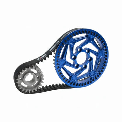 CNC Billet Primary Pulley + Belt Kit | Surron, E-Ride Pro S/SS, 79 Bike Falcon S | By EBG