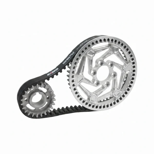 CNC Billet Primary Pulley + Belt Kit | Surron, E-Ride Pro S/SS, 79 Bike Falcon S | By EBG