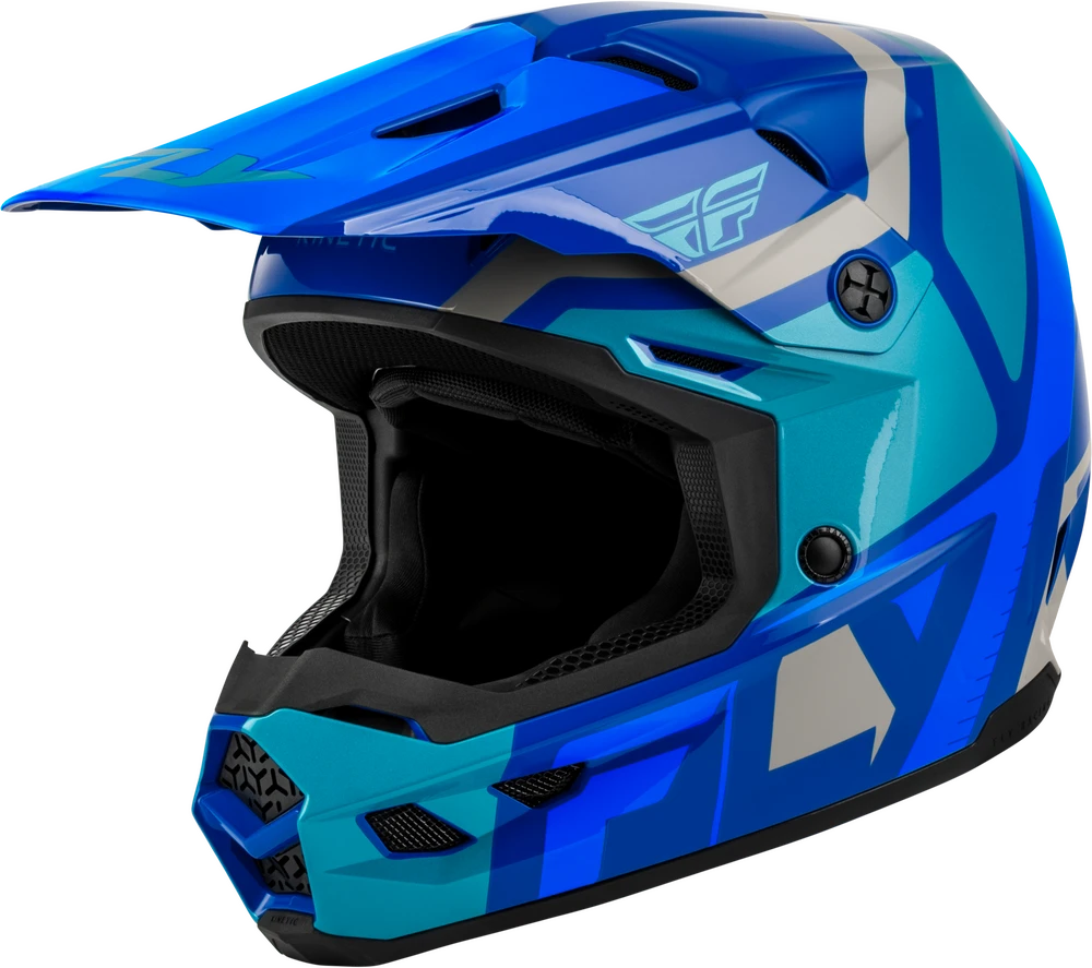 FLY Racing Youth Kinetic Scrap Helmet | Motocross and Off-Road Riding