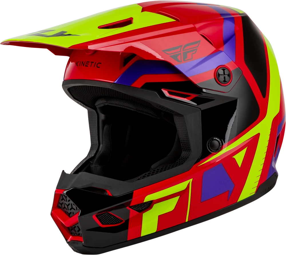 FLY Racing Youth Kinetic Scrap Helmet | Motocross and Off-Road Riding