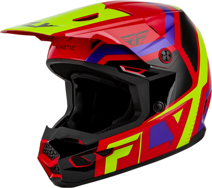 FLY Racing Youth Kinetic Scrap Helmet | Motocross and Off-Road Riding