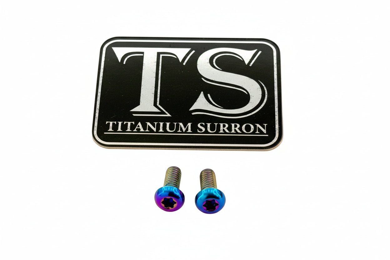 Titanium Brake Reservoir Bolts | Formula E-Moto Brakes