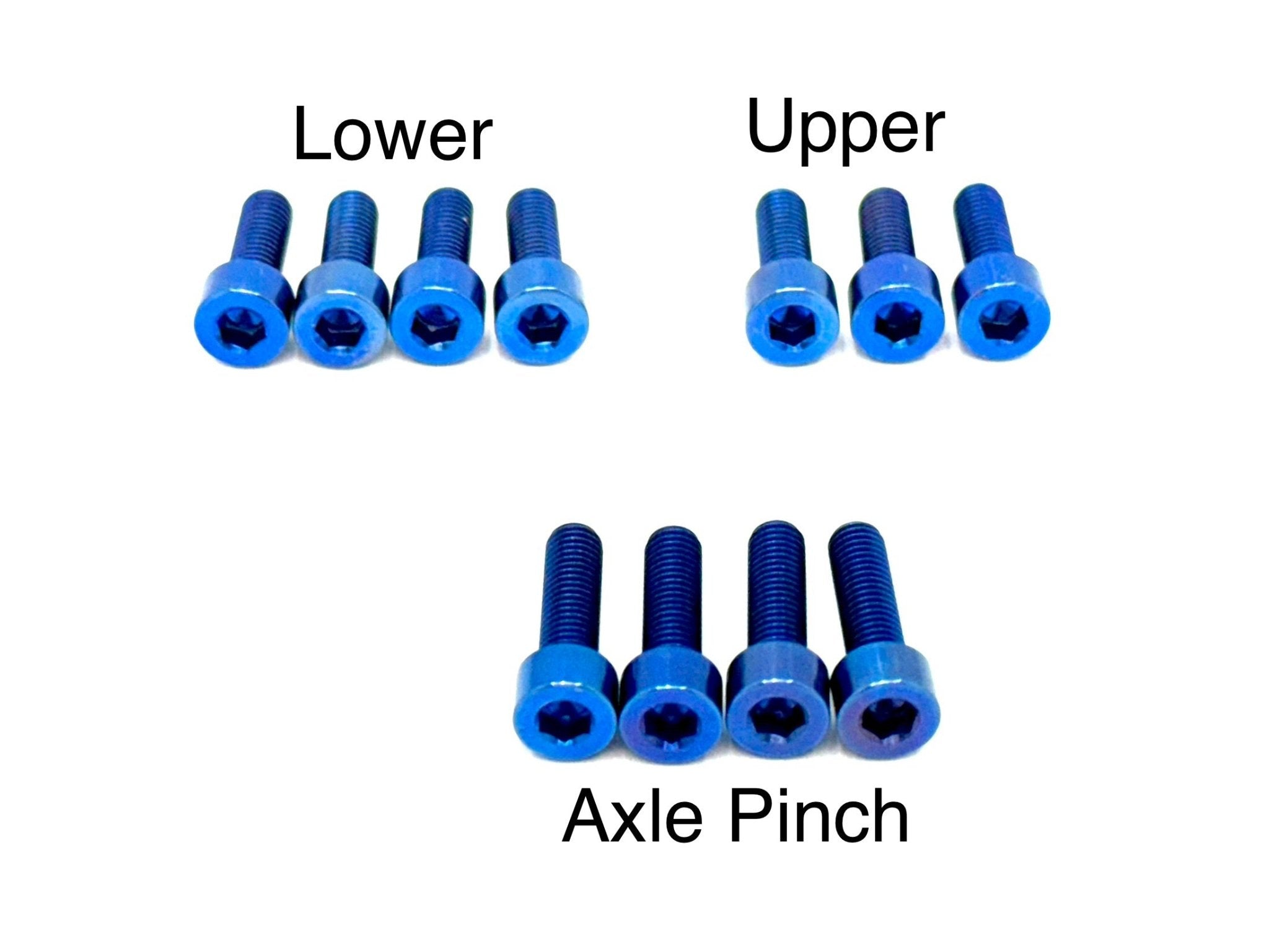 Fox 40 and Bomber 58 Fork Titanium Bolt Kits – REVRides