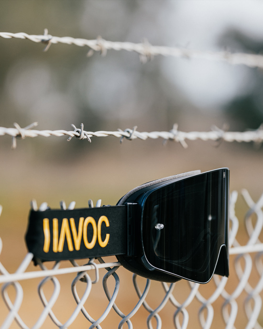 Regal Infinity Goggles | Havoc Black and Gold | Off-Road and Motocross Riders