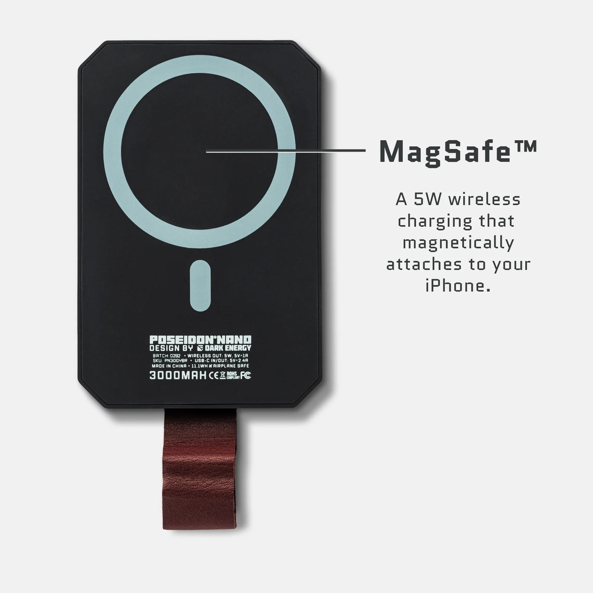 Dark Energy Poseidon Nano Power Bank | Waterproof MagSafe EDC Charger