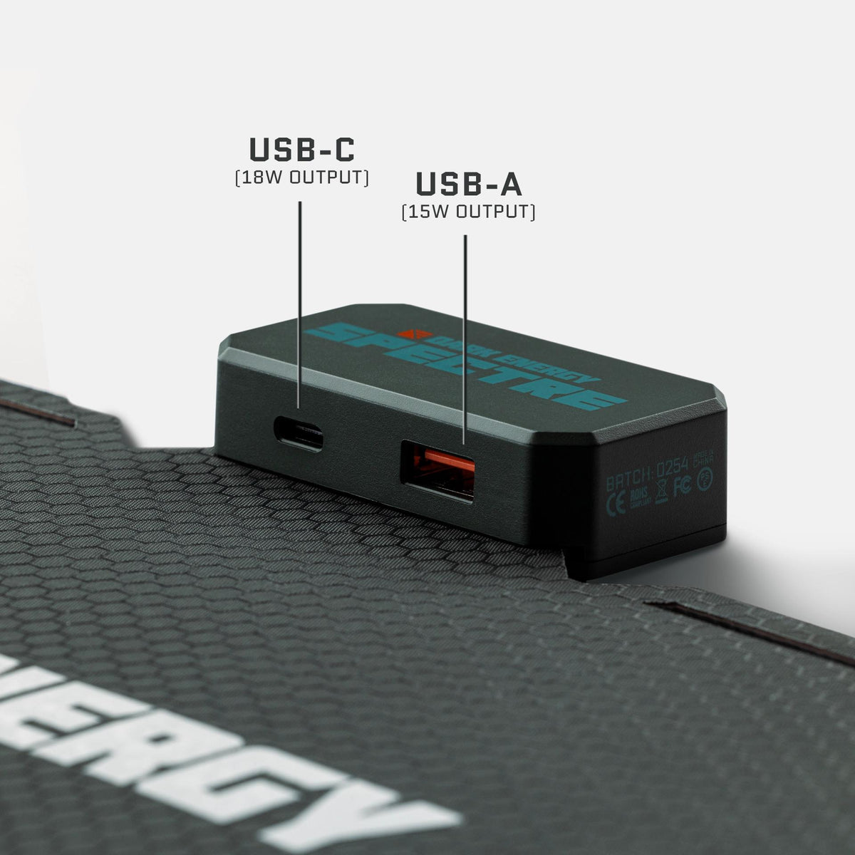 Dark Energy Spectre 18W Solar Panel | Portable Off-Grid Charging for Outdoor Gear