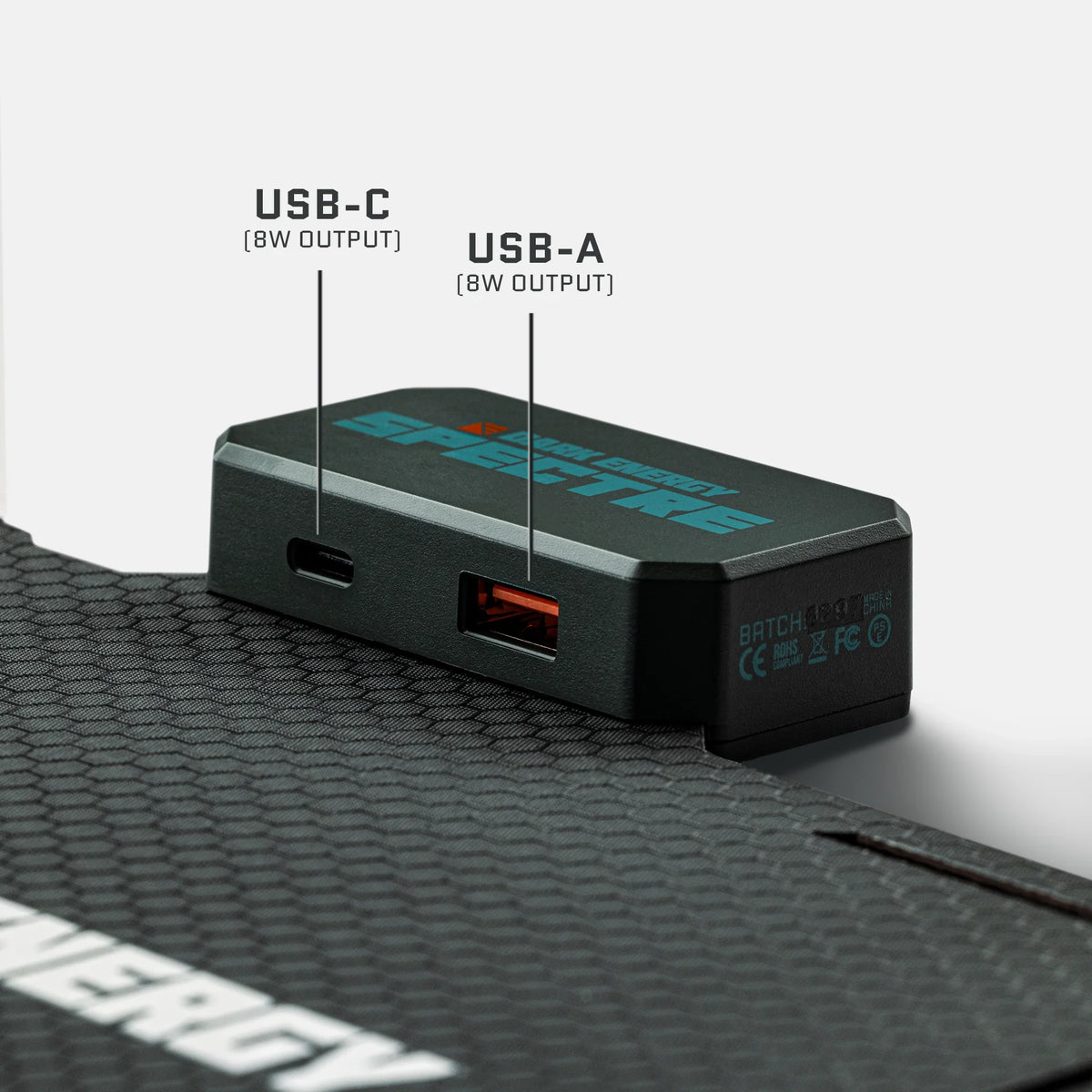 Dark Energy Spectre 8W Solar Panel | Lightweight Off-Grid Charging for Outdoor Gear