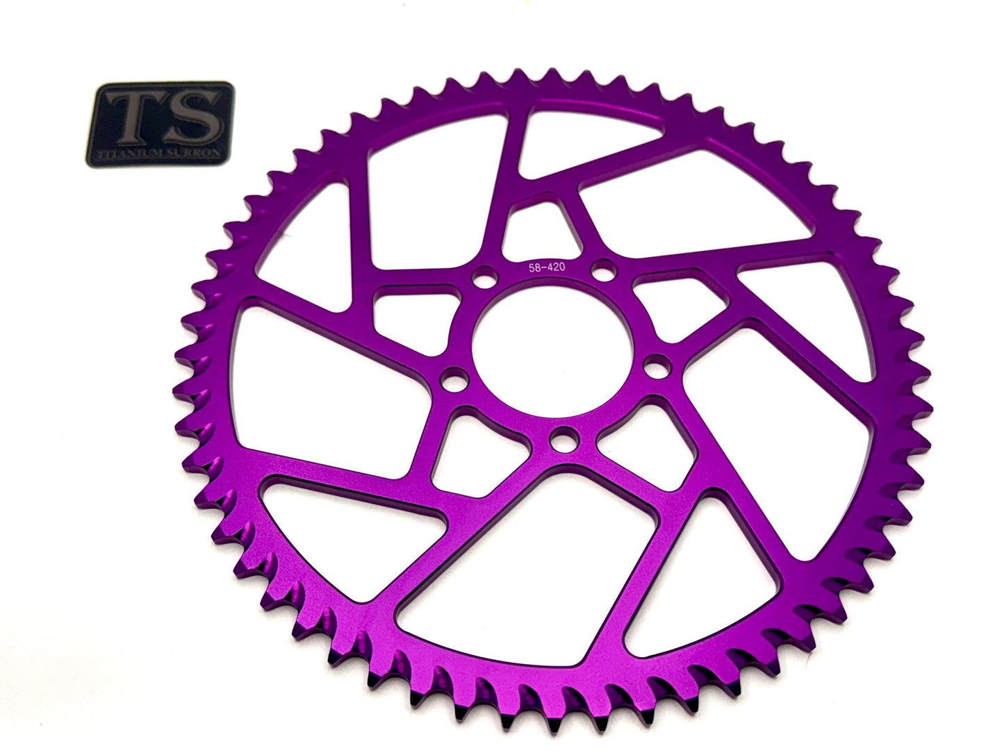 420 Rear Sprocket | Surron, Talaria, E-Ride Pro, 79 Bike & More