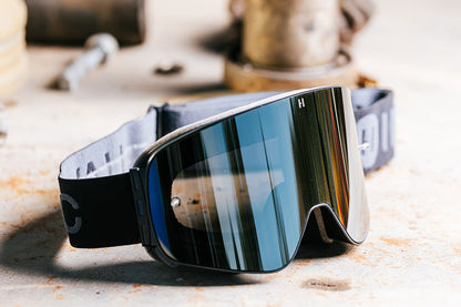 Obsidian Infinity Goggles | Havoc Black and Gold | Off-Road and Motocross Riders