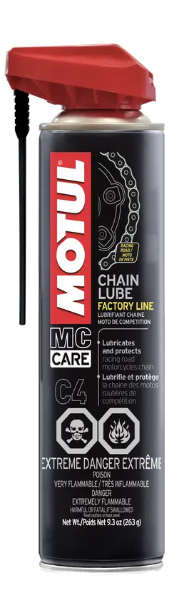 Motul MC CARE C4 Chain Lube | For O-Ring, X-Ring, Z-Ring Chains | By Motul