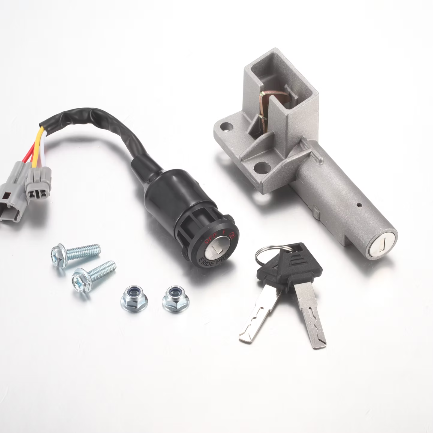 E Ride Pro SS Ignition Switch, Seat Lock | Complete w/ Keys – REVRides