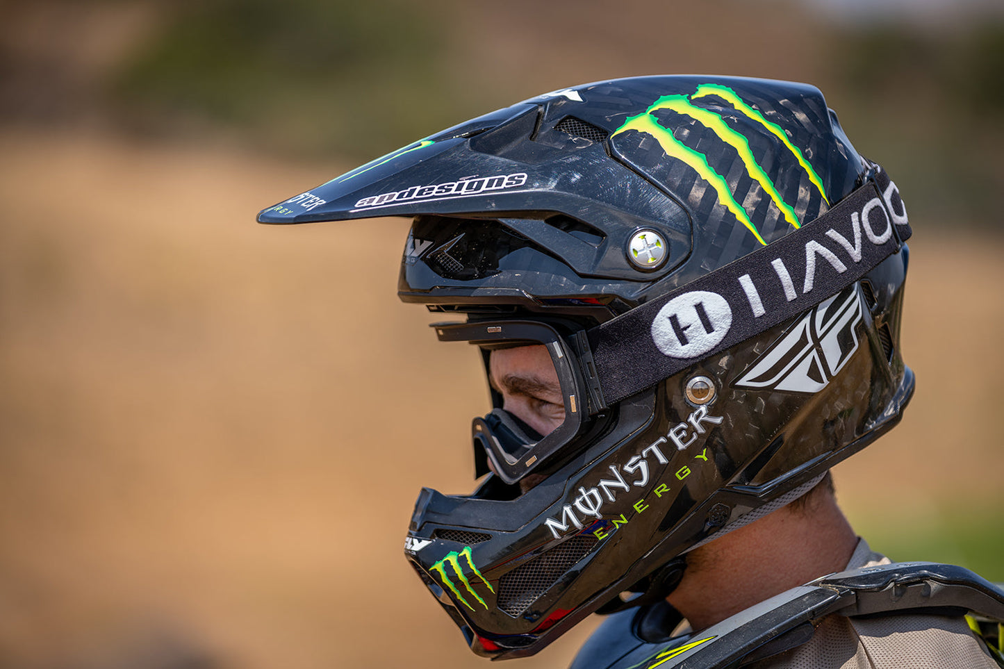 Inverse Infinity Goggles | Havoc Black, White and Rainbow | Off-Road and Motocross Riders
