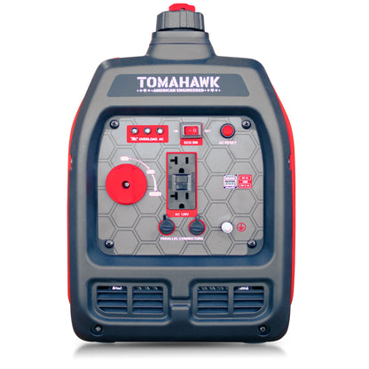 Tomahawk TG2000i 2100W Inverter Generator | Super quiet E-Moto Charging, Camping & Backup Power