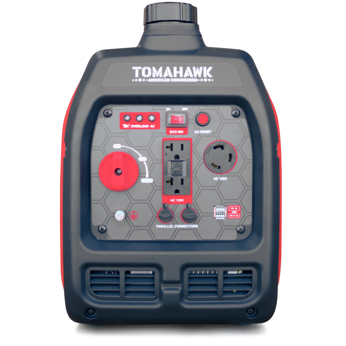 Tomahawk TG3000i 3000W Inverter Generator | Super Quiet E-Moto Charging, & Backup Power
