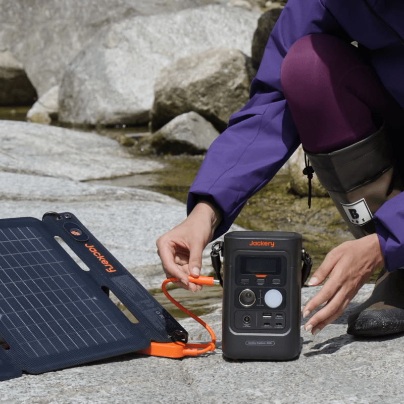 Jackery Explorer 300D Portable Power Station | Track, Camping, Starlink & Everyday Power