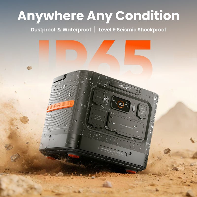 Jackery Explorer 1500 Ultra | Rugged Portable Power Station for Track & Off-Grid Use